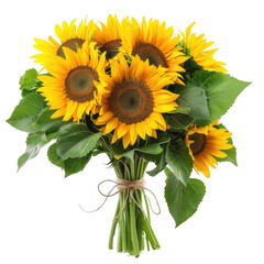 Bouquet of Yellow Sunflowers © MDNANNU