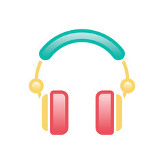 Headphones vector icon