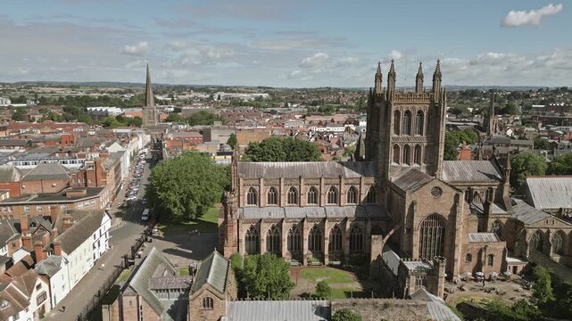 Hereford Cathedral, Herefordshire, England, UK
