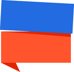 Speech bubble template. Promotion banner.