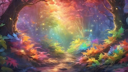 Rainbow Forest 