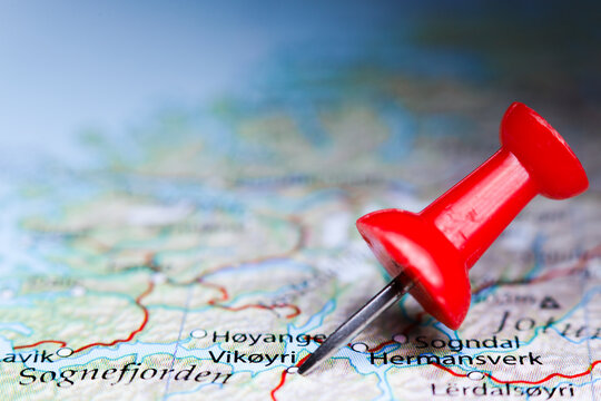 Vikoyri, Norway pin on map