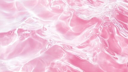Fototapeta premium pink background, pink waves, transparent pink ripples