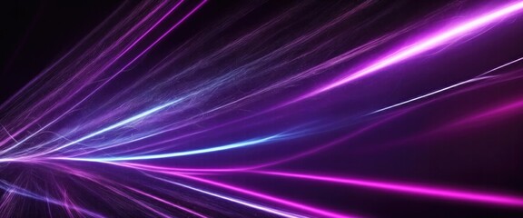 Abstract background vibrant Black with light streaks conveying speed and motion