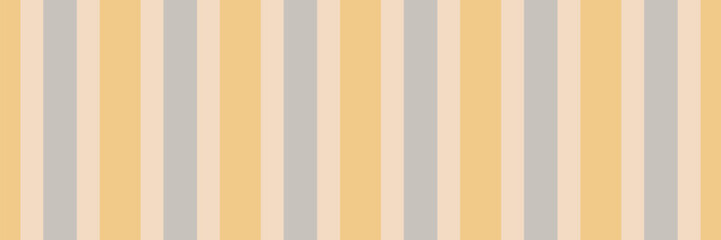 Celebrate seamless textile texture, back stripe lines background. Hat vector pattern fabric vertical in light and amber colors.