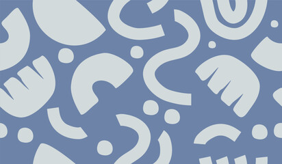 Abstract background with hand drawn pattern design