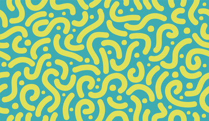 Abstract background with hand drawn pattern design