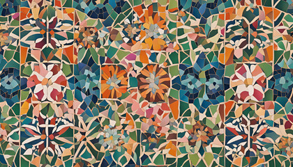 pattern with flowers