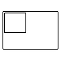 Music Player, Media Player and Music Icon design  illustration. Isolated on Transparent Background