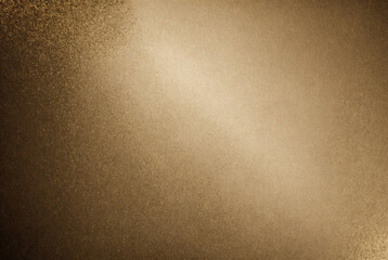 Gold glitter surface. Gradient. Olive colors. Abstract background with space for design. Canvas. Rough, grainy, durable, matte, shimmer