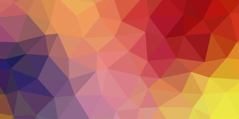 Abstract Geometric Origami Style With Gradient. Template for a cell phone background. A sample with polygonal shapes. New texture for your design. Abstract Colorful Polygon Background Design.