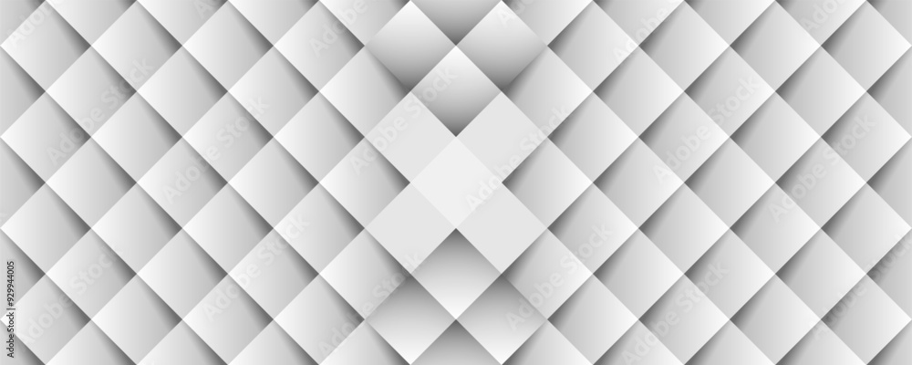 Poster abstract grey background with rhombuses and gradients. landing page or psychedelic game background w
