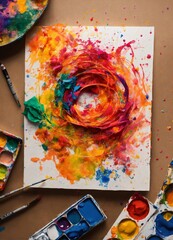 palette of colors