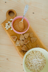 woman baking cookies