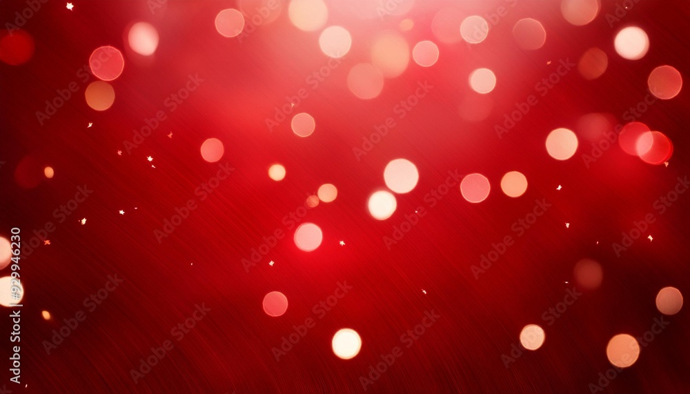 Wall mural abstract background red blur gradient with bright clean and bokeh