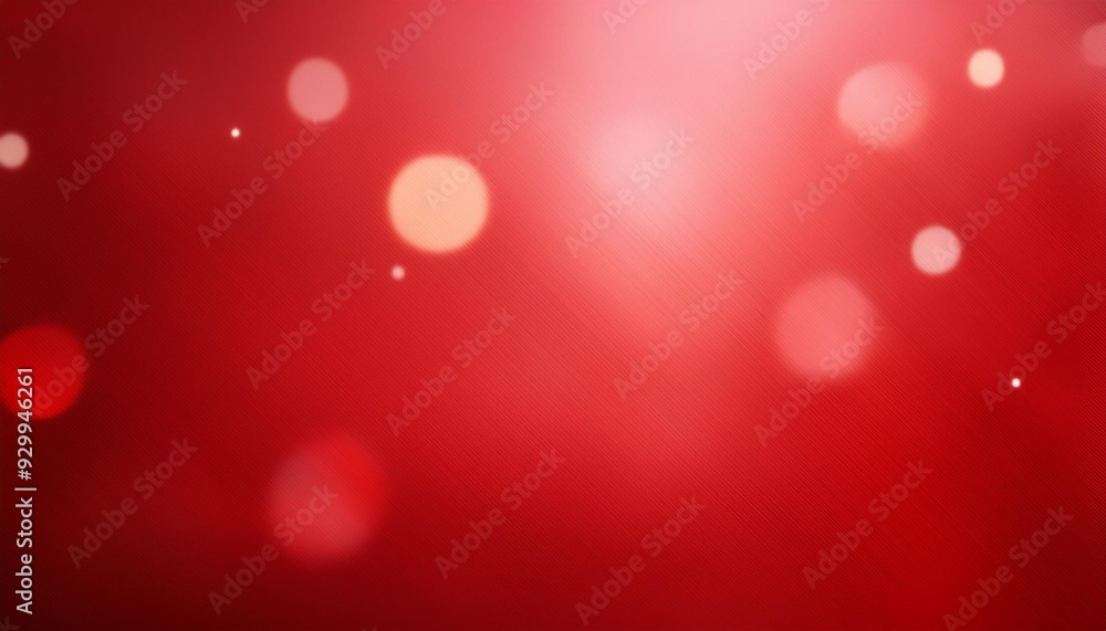 Wall mural abstract background red blur gradient with bright clean and bokeh