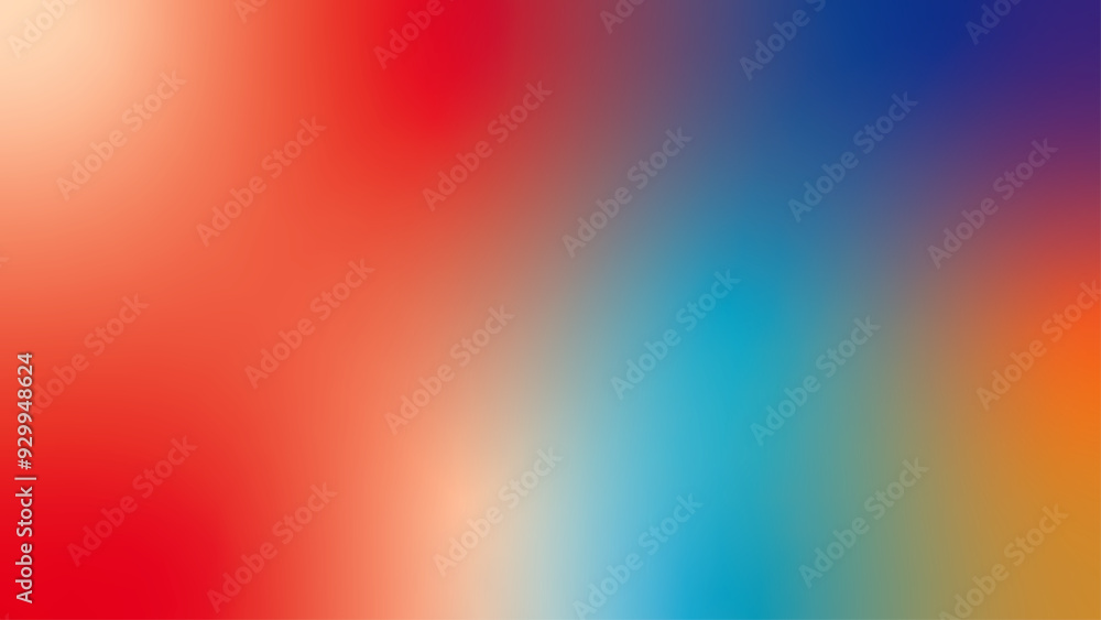 Poster abstract color modern background with gradient mixed colors. opaque color mix. blurred highlights. m