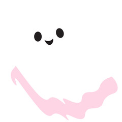 Halloween Cute Ghost Illustration