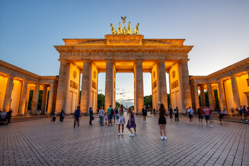 Brandenburg Gate (Brandenburger Tor) Berlin, Germany. © Tomasz Warszewski
