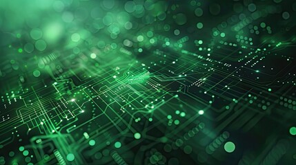 Abstract Circuit Board Background