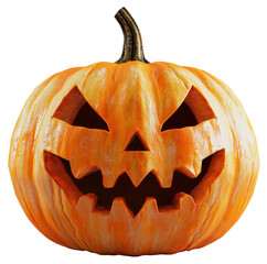 halloween pumkin isolated on transparent background