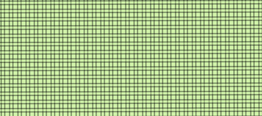 Green and black plaid fabric texture background