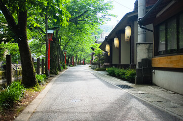 Kinosaki Onsen Town in Japan