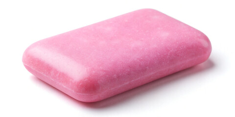  Chewing gum isolated on white background with full depth of field