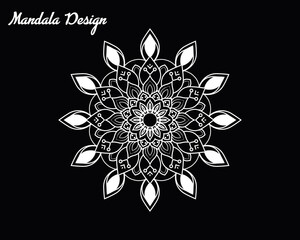 Logo icon ornamental mandala design in gold color. luxury mandala. decorative ornaments in ethnic oriental style,