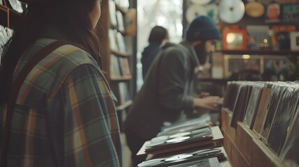 Vintage Record Store Vibes