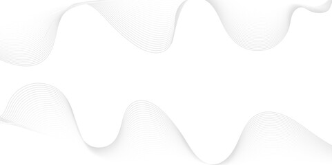 Abstract wave blend lines on transparent background. Design for banner, wallpaper, background and many more. Undulate Grey Wave Swirl, frequency sound wave, twisted curve lines with blend effect.