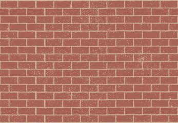 Fototapeta premium Brick wall texture background, brick wall texture for interior or exterior design backdrop. Vector