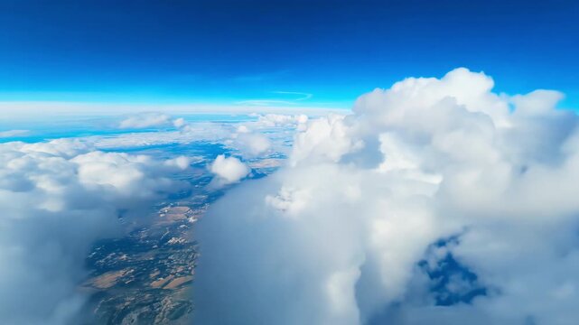 Above the World: Majestic Cloudscape - made with Generative AI