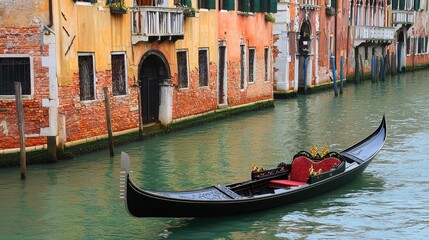A black gondola 