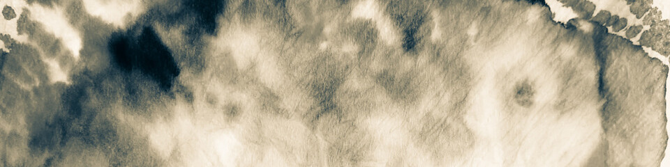 Grey Shibori Pattern. Agate Watercolor. Old Small