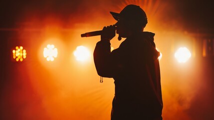 An individual beams with joy, raising their arms in celebration in a cozy, warmly lit room, surrounded by curtains and indoor plants.