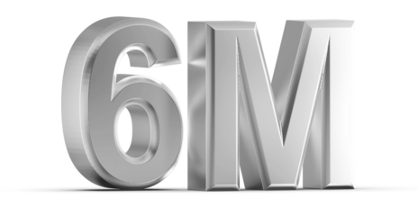 6M Follower 3D Render Silver