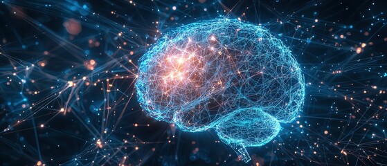 A digital brain made of light
