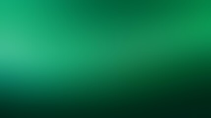 Obraz premium Emerald Green Color Gradient Background with Rich Shading and Deep, Forest-Inspired Tones