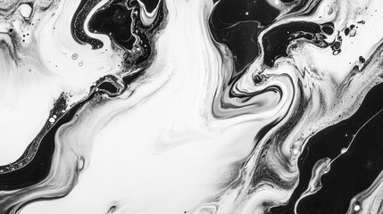 Backgrounds and designs distorted in black and white