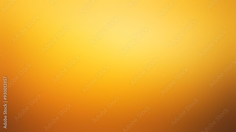 Poster mustard color gradient background with warm, bold tones and soft transitions