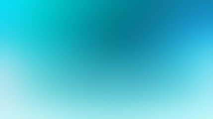 Obraz premium Aqua Color Gradient Background with Gentle Blending and Calming, Oceanic Shades