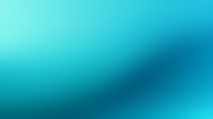 Obraz premium Cyan Color Gradient Background with Smooth Blending and Cool, Refreshing Blues