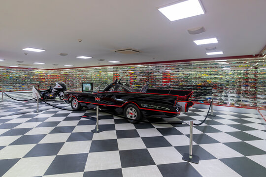 Izmir, Turkey - August 18, 2024 : Key Museum is the most comprehensive classic car and motorcycle museum in Turkey