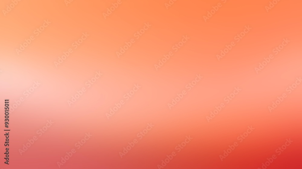 Poster peach color gradient background with warm, soft transitions and delicate hues