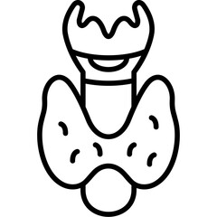 Thyroid Gland Icon