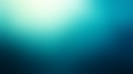 Obraz premium Teal Color Gradient Background with Deep, Cool Tones and Smooth Transitions