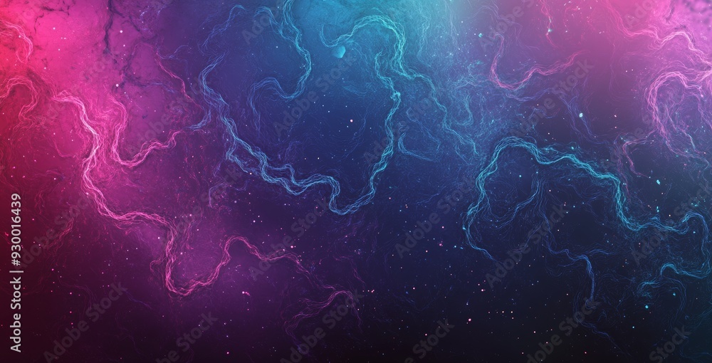 Poster a futuristic abstract background motion glow neon in cyberspace in 3d
