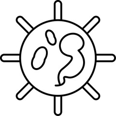 White Blood Cell Icon