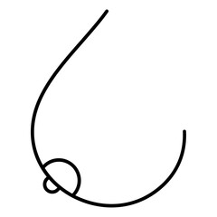Human Breast Icon